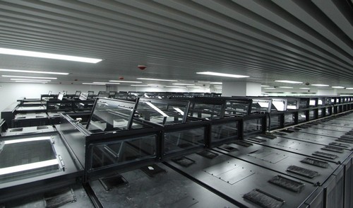 图腾机柜冷通道顶部图