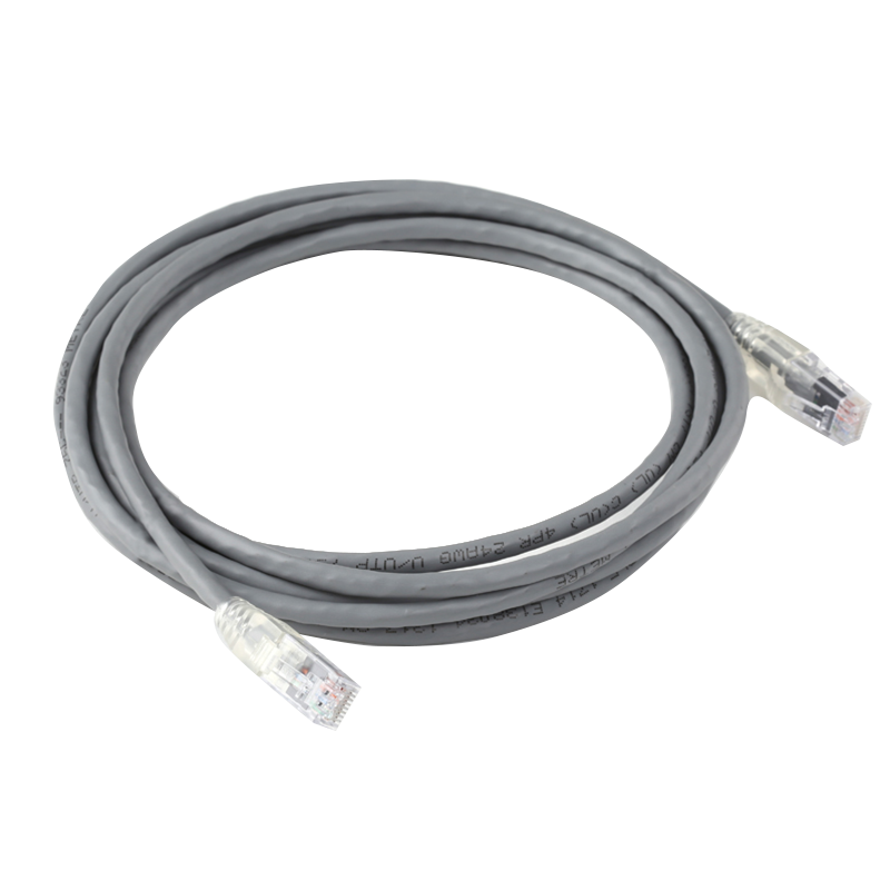 康普1-1859238-0 超5类非屏蔽跳线 灰色 10英尺（3米）（原安普品牌）-京东